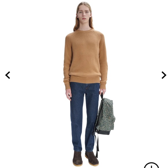 A.P.C. Petit New Standard Unisex fitted jeans button fly in Raw dark Indigo 30 - Picture 6 of 16